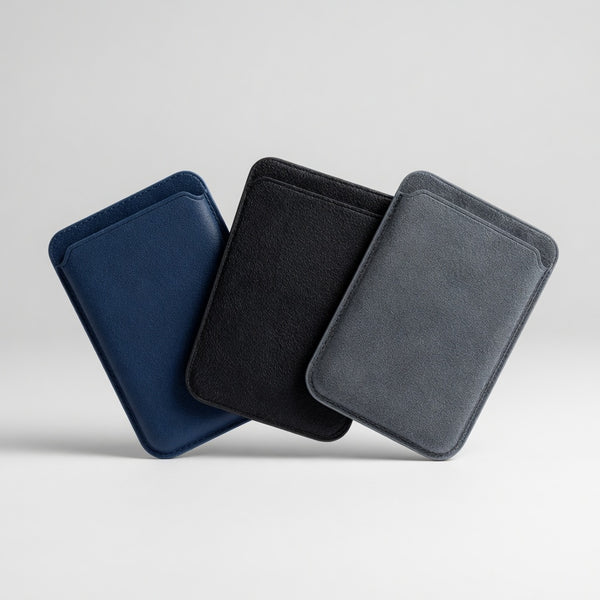 Alcantara Magnetic Card Holder (MagSafe)